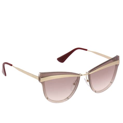 prada occhiali sole specchiatura rosa aste tessuto rosa|Occhiali da sole Prada Linea Rossa Active.